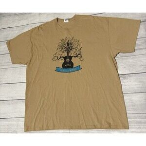 Tanglewood Acoustic Guitar Graphic T Shirt Size 2XL XXL Port & Company Rare HTF